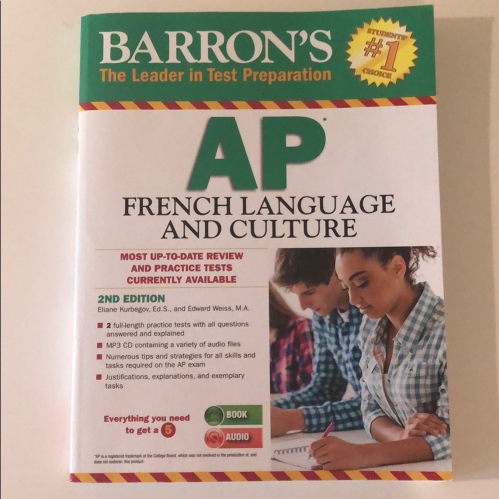 Barron’s AP French Language/Culture Book
